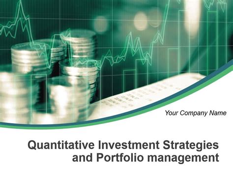 Quantitative Portfolio Management: A Comprehensive Guide to Data-Driven Investment Strategies