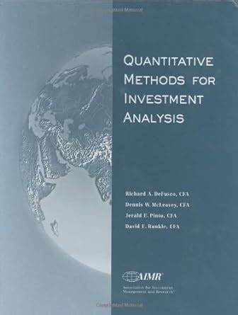 Quantitative.Methods.For.Investment.Analysis Ebook Kindle Editon