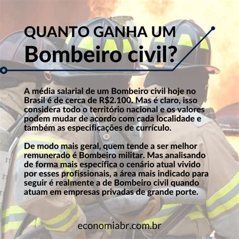 Quanto Ganha um Bombeiro Civil no Brasil: Um Guia Completo