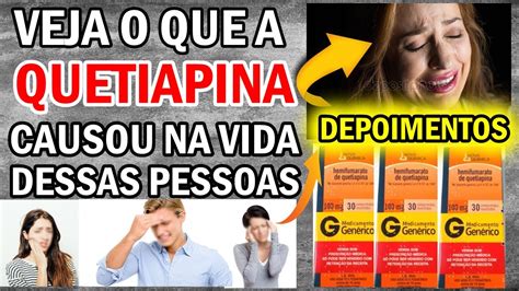 Quanto tempo leva para a Quetiapina fazer efeito?