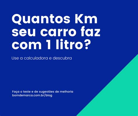 Quantos km por litro meu carro faz? Calcule e otimize seu consumo de combustível!