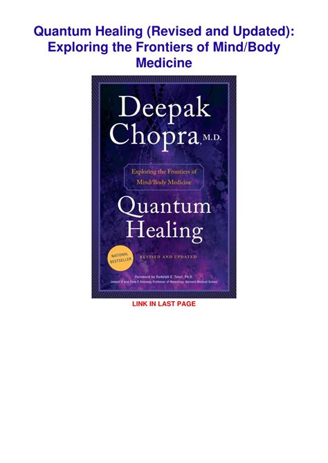 Quantum Healing Revised Updated Exploring Reader