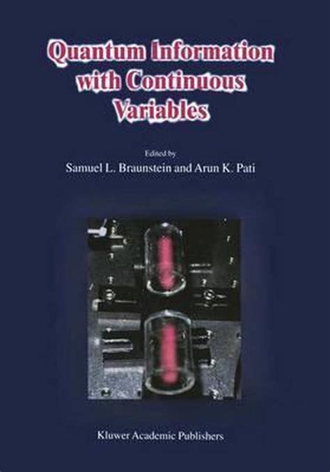 Quantum Information with Continuous Variables 1st Edition Reader