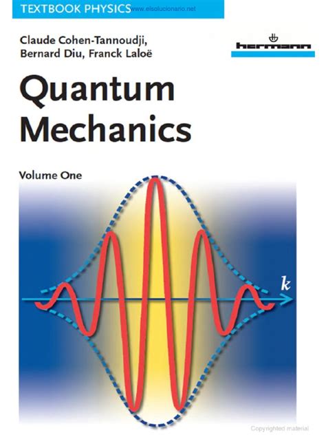 Quantum Mechanics Cohen Tannoudji Homework Solution Ebook Kindle Editon