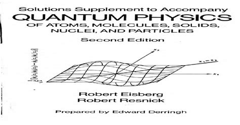 Quantum Physics Eisberg Resnick Solutions Reader