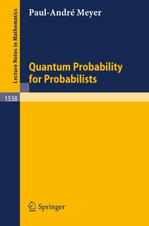 Quantum Probability for Probabilists 2nd Edition Epub