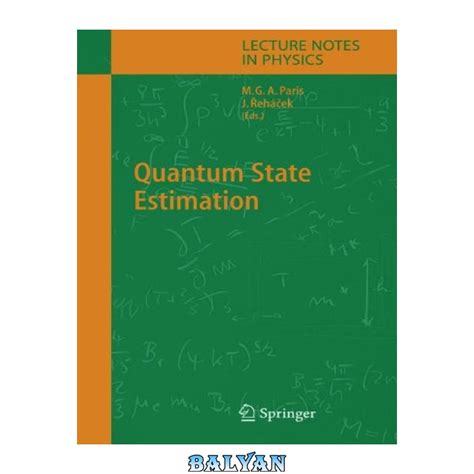 Quantum State Estimation 1st Edition PDF