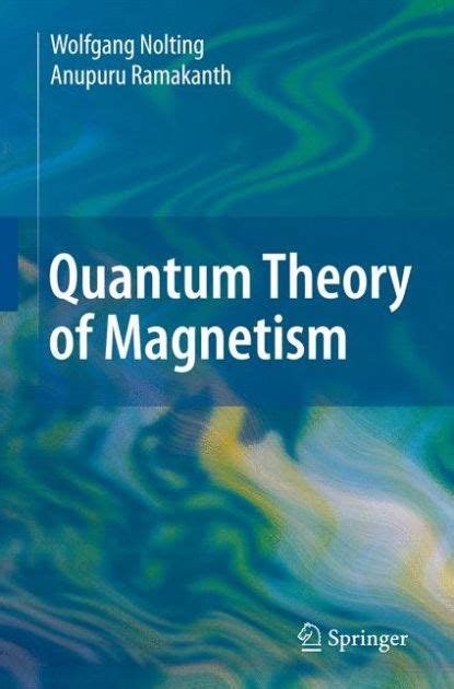 Quantum Theory of Magnetism PDF