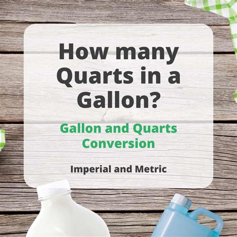 Quart of Gallon: The Multifaceted Measurement