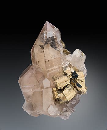 Quartz and Pyrite: A Synergistic Mineral Masterpiece