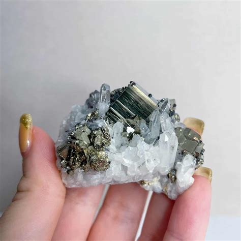 Quartz and Pyrite: The Perfect Pair