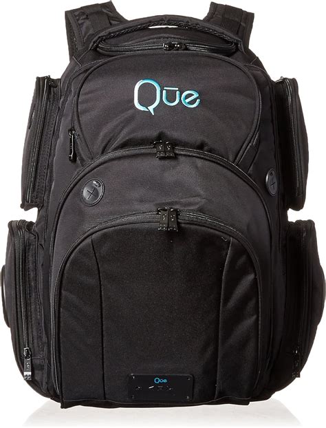 Que Powerbag Backpack Charging Bluetooth Reader