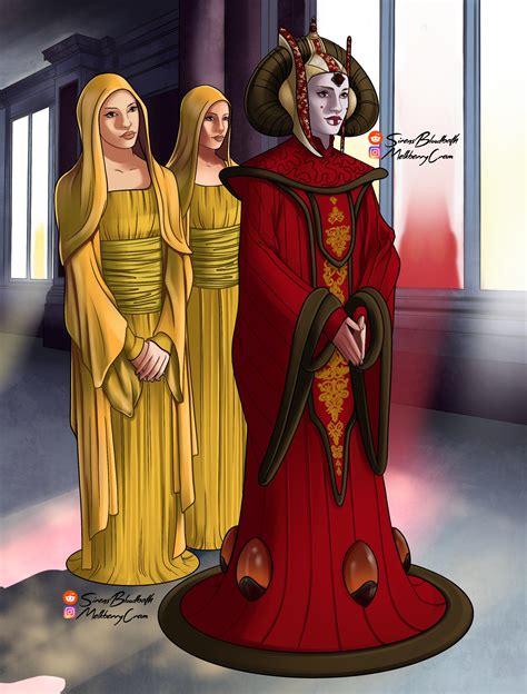 Queen Amidala's Handmaiden: A Symbol of Loyalty and Strength