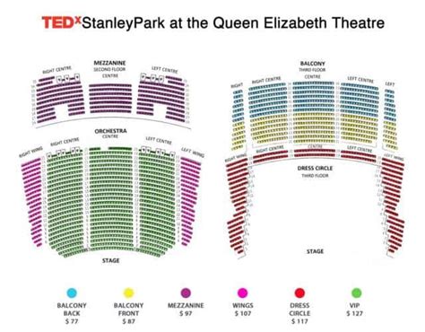 Queen E Theatre Seating Chart