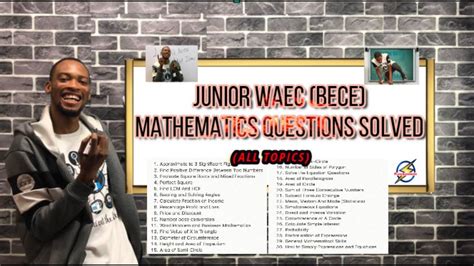 Question And Answer Of Junior Waec 2014 Oyo Kindle Editon