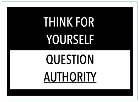 Questioning Authority: