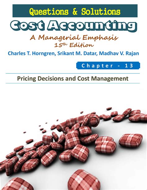 Questions And Solutions Manual For Cost Accounting Epub