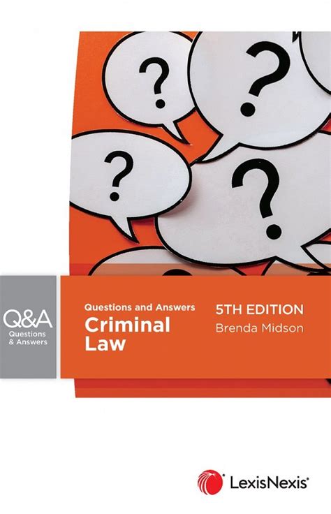 Questions Answers Criminal Law Reader