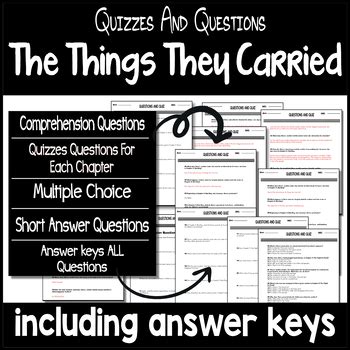 Questions For The Things They Carried Answers Epub