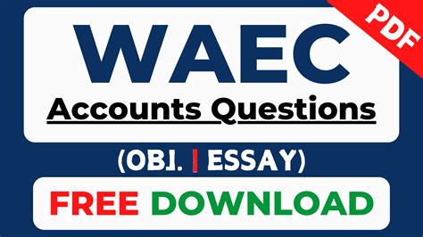 Questions On Waec Bookkeeping And Answer Doc