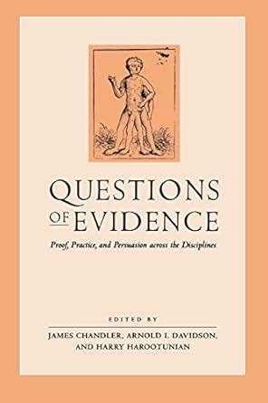 Questions of Evidence Proof Epub