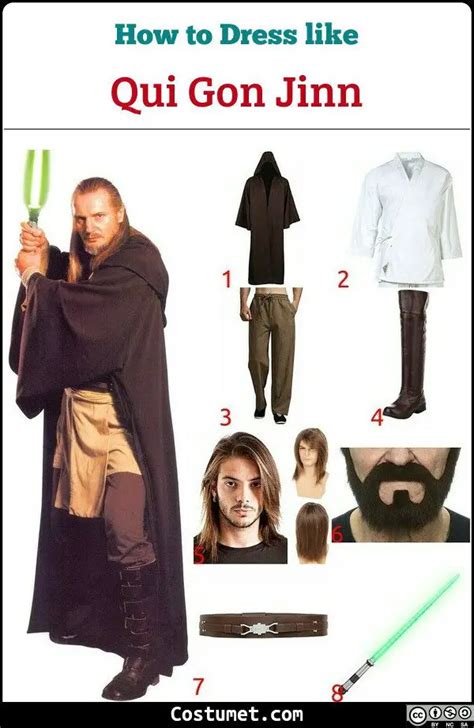 Qui-Gon Jinn: A Guide to Crafting the Jedi Master's Iconic Costume