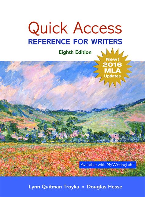 Quick Access: Reference for Writers Ebook Reader