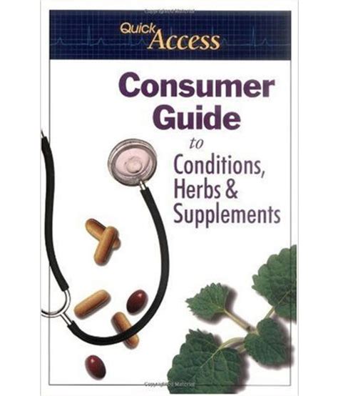 Quick Access Consumer Guide to Conditions, Herbs &am PDF