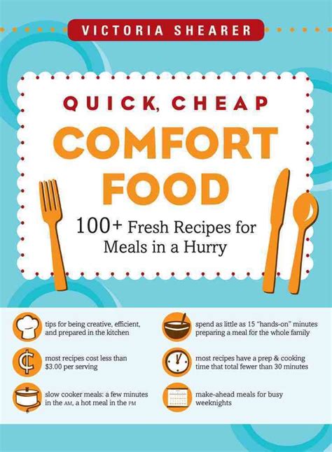 Quick Cheap Comfort Food 100 Fresh Recipes for Meals in a Hurry 100 Fresh Recipes for Meals in Reader