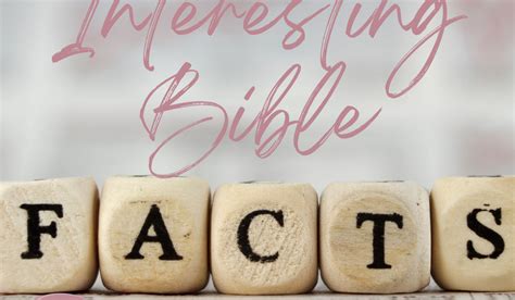 Quick Facts About the Bible: 10 Intriguing Insights