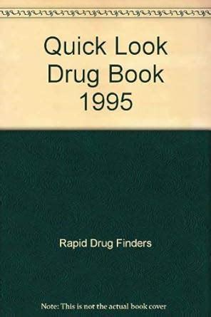 Quick Look Drug Book, 1995 PDF