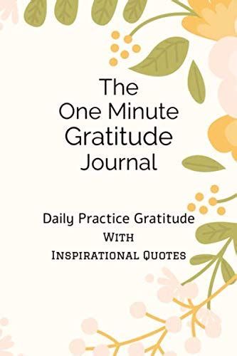 Quick One Minute Gratitude Journal For Women to Write in with Prompts and Quotes Reader