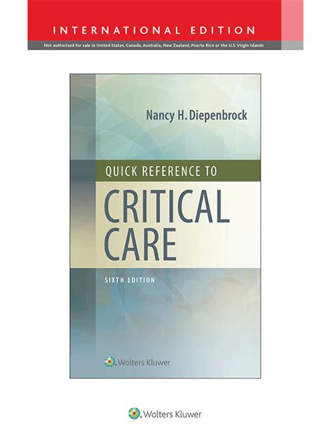 Quick Reference to Critical Care Epub