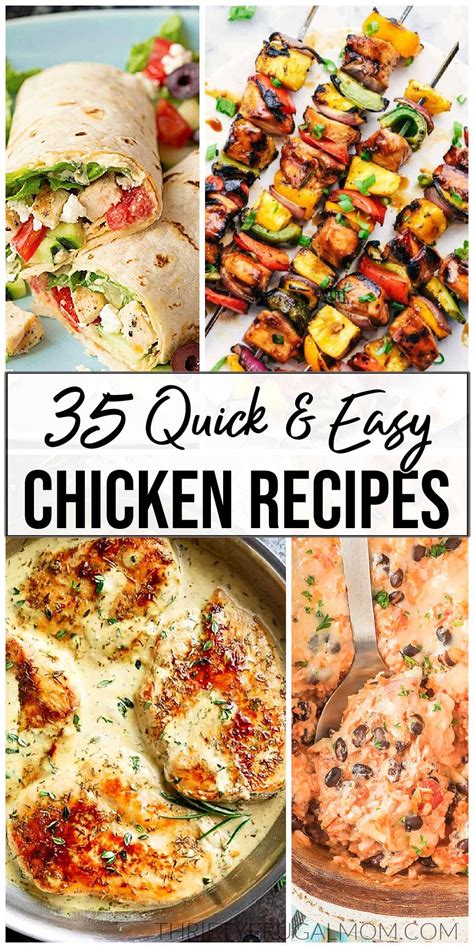 Quick and Easy Chicken Recipes for chefs on the edge Doc