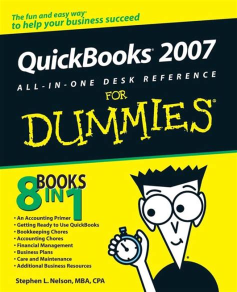 QuickBooks 2007 All-in-One Desk Reference For Dummies PDF