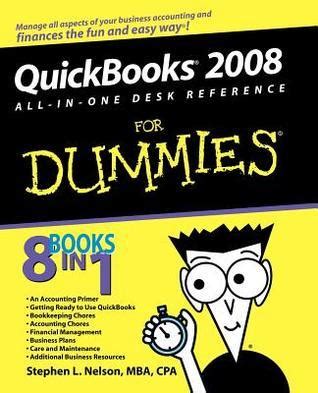 QuickBooks 2008 All-in-One Desk Reference For Dummies Epub