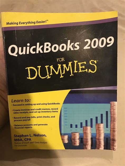 QuickBooks 2009 All-in-One For Dummies by Stephen L Nelson 2009-01-09 Doc
