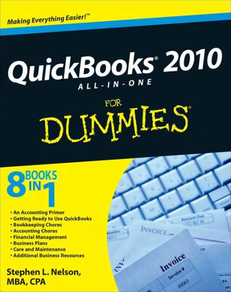 QuickBooks 2010 All-in-One For Dummies Kindle Editon