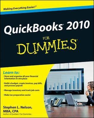 QuickBooks 2010 For Dummies Epub