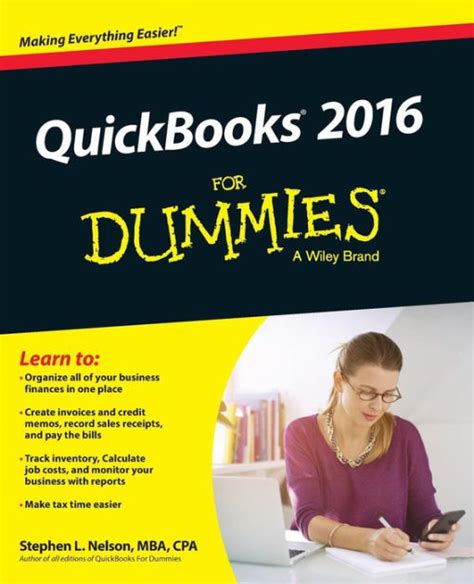 QuickBooks 2016 For Dummies PDF