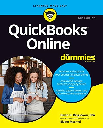 QuickBooks Online For Dummies For Dummies Computer Tech PDF