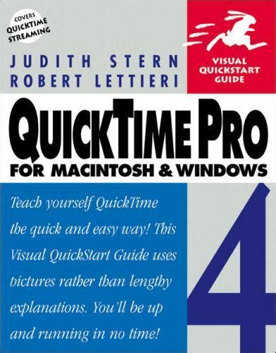 QuickTime Pro 4 for Macintosh and Windows  Visual QuickStart Guide Doc