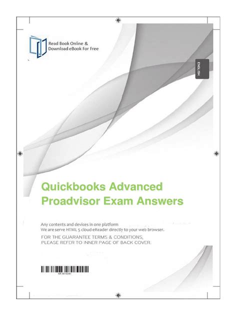 Quickbooks Proadvisor 2013 Exam Answers Doc