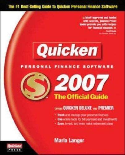 Quicken 2007 The Official Guide Doc