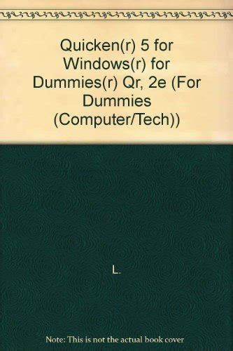 Quicken 5 for Windows for Dummies Kindle Editon