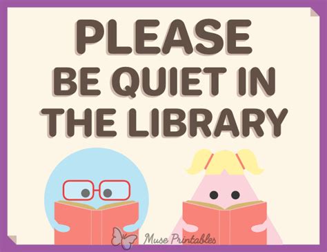 Quiet Please, the Library is Closing!