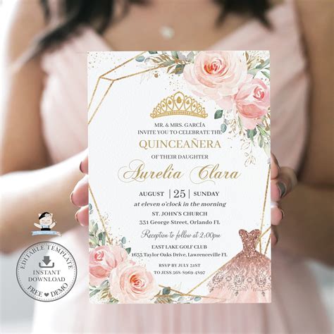 Quince Invitations Template