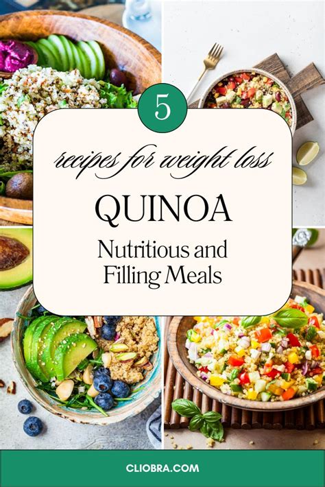 Quinoa Recipes For Weight Loss Health and Weight Loss Recipes Epub