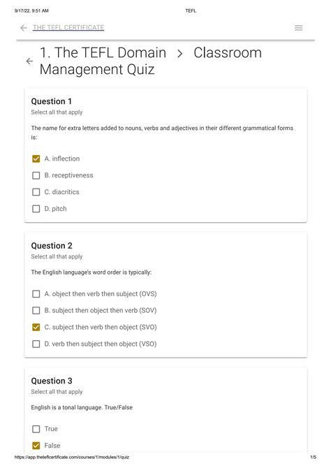 Quiz 1 Answers Doc