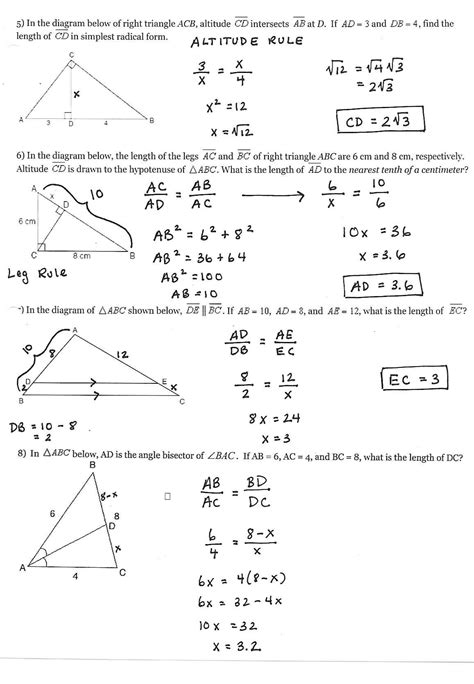 Quiz 1 Geometry Answers PDF